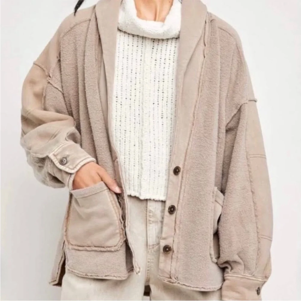 Free people Jordan jacket cream beige‎